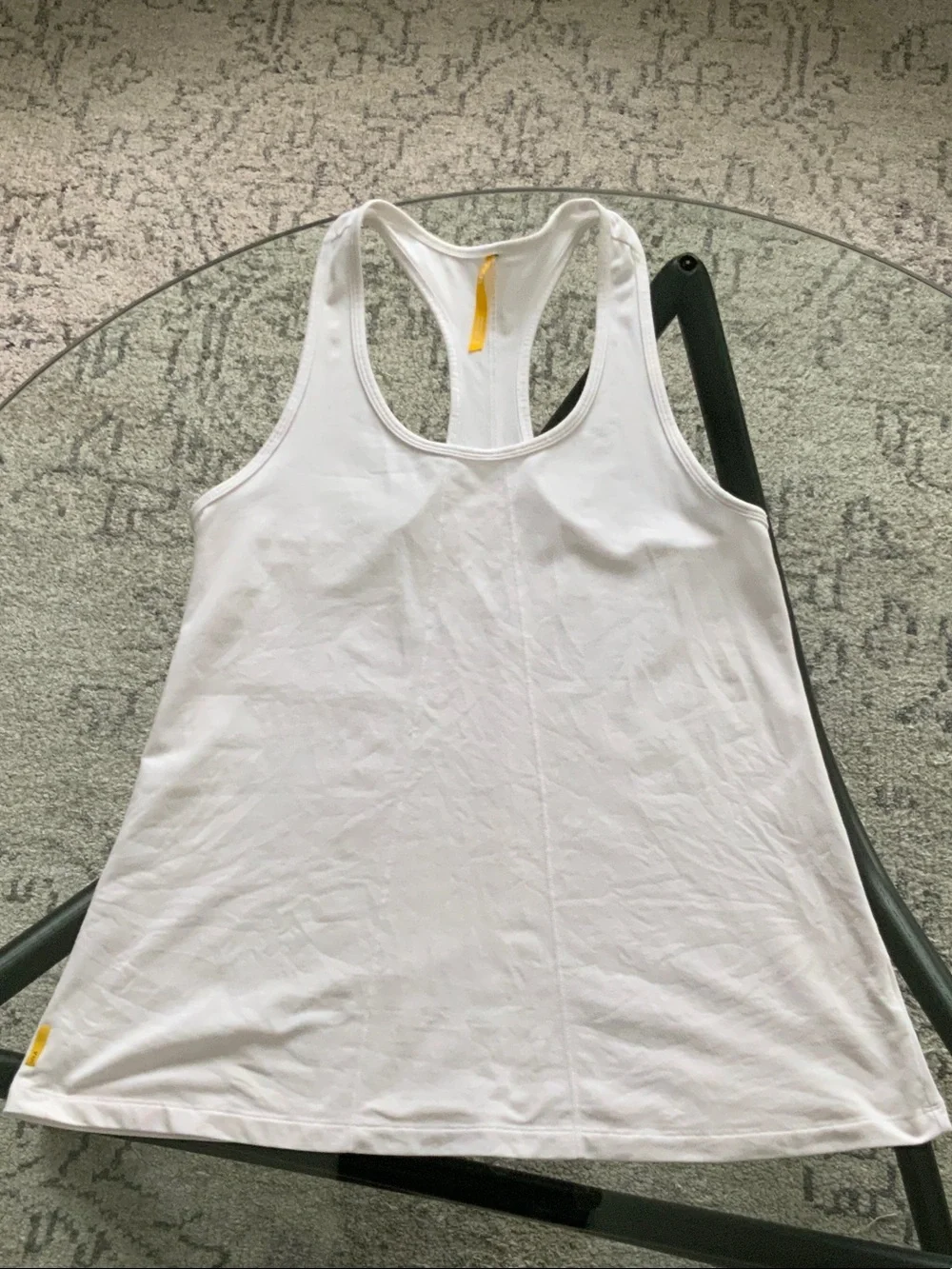 Lole White Racerback Tank M - Picture 1 of 4